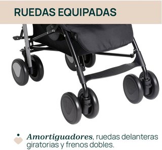Chicco Echo Lite negra nueva sin abrir