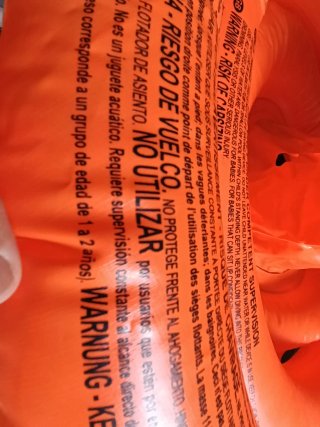 Flotador bebé Intex 1-2 años (11-15 kg)