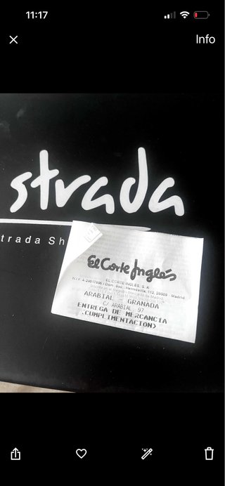 Cuñas doradas La Strada