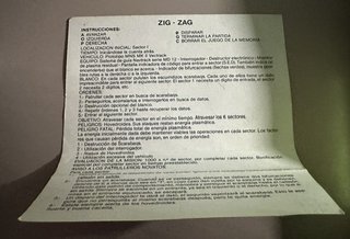Juego ZX Spectrum Zig-Zag