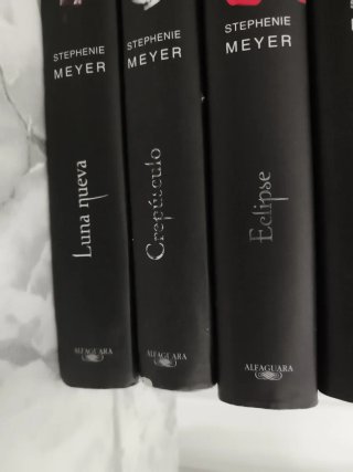 Lote libros saga crepúsculo