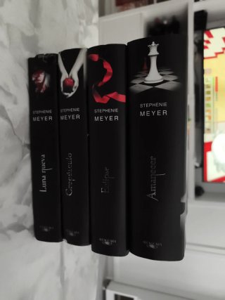 Lote libros saga crepúsculo
