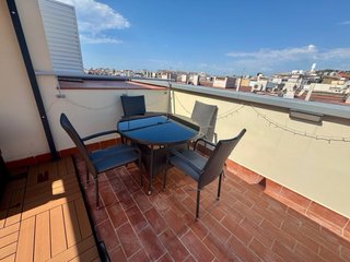 Conjunto Mesa y Sillas Exterior Rattan