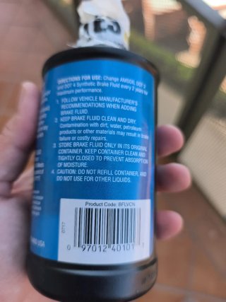 Líquido de frenos Amsoil DOT 3 & 4