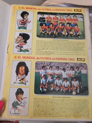 Libro Historia de la Copa del Mundo 1930-1982 Aldi