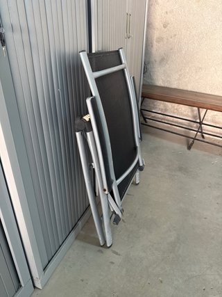 4 Sillas plegable de exterior