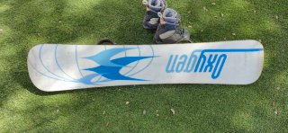 Pack Snowboard Oxygen 145 + Botas Salomon 35-36