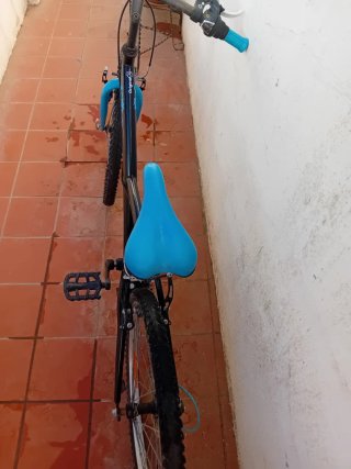 Bicicleta 24 Negra y Azul