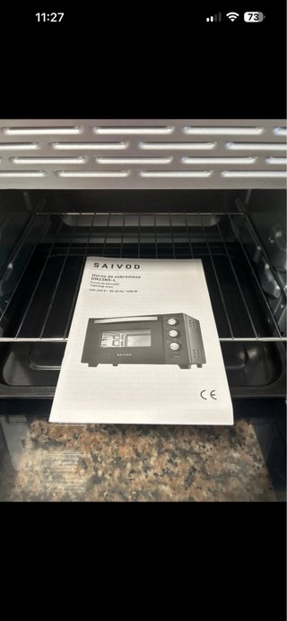 Horno sobremesa Saivod