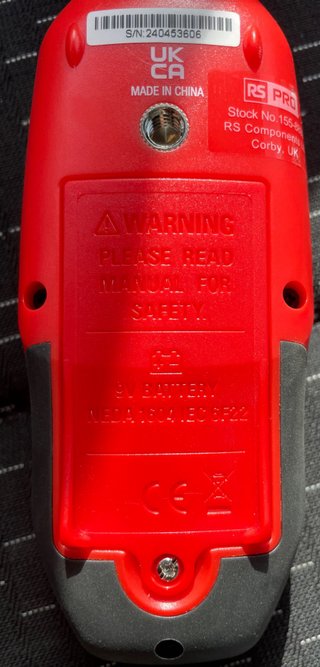Anemómetro Mini RS PRO