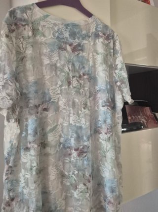 Blusa gasa floral mujer XXL marca bexleys