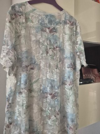 Blusa gasa floral mujer XXL marca bexleys