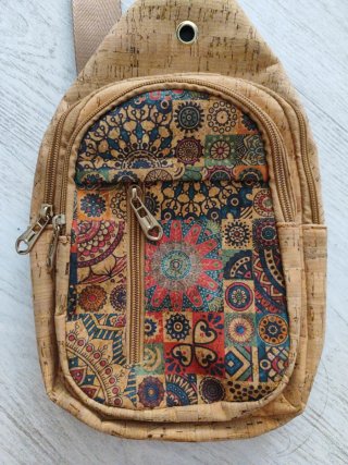 Bolso cruzado mujer con estampado