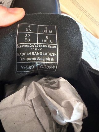 Botas Dr. Martens Negras Nuevas