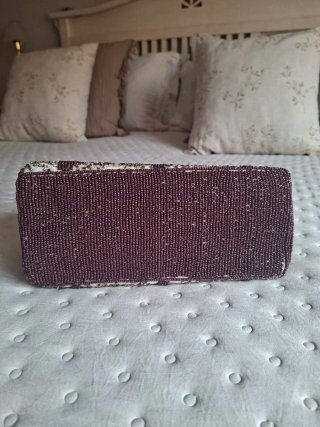 Bolso de mano Zara con pedrería