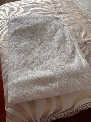 Protector de colchón 150cm blanco