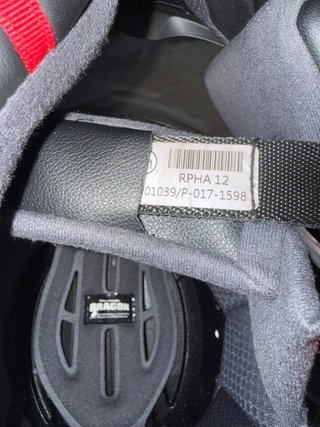 Casco HJC RPHA 12 Luz Furia MC2 Talla S
