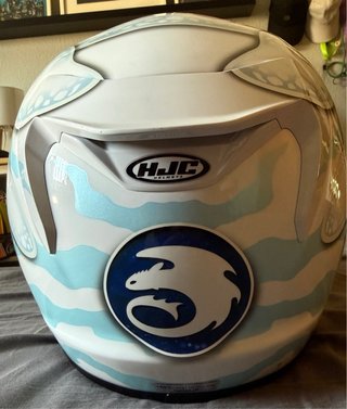 Casco HJC RPHA 12 Luz Furia MC2 Talla S