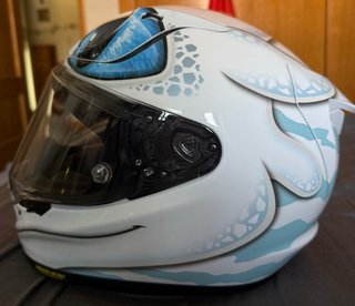 Casco HJC RPHA 12 Luz Furia MC2 Talla S