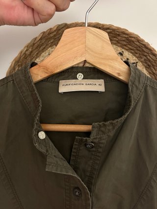 Vestido Purificación García verde talla 42