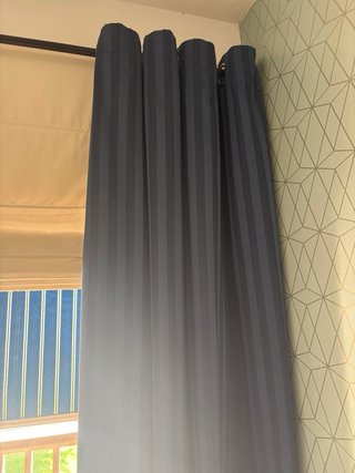 Cortinas laterales azul marino
