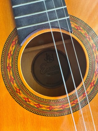 Guitarra Clásica Madera Natural
