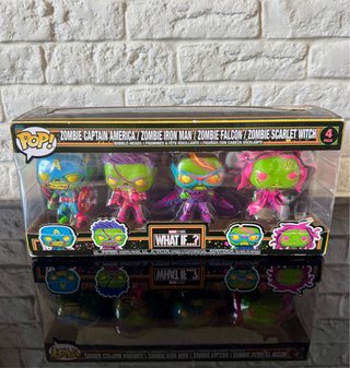 Funko Pop! Set 4 What If...? Marvel Zombie