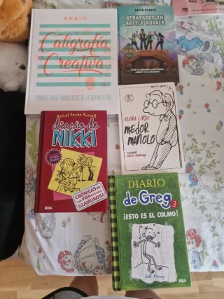 Libros de lectura.