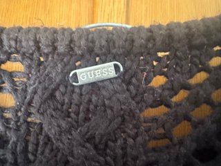 Jersey Guess Mujer XL Negro Tachuelas