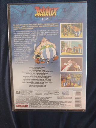 DVD Astérix El Galo Remasterizado