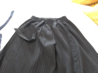 Pantalones anchos cintura goma y lazo