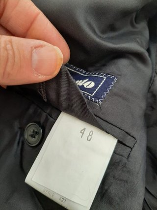 Chaqueta Tomato Talla 48 Negra Hombre