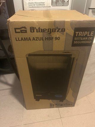 Calefactor Orbegozo Llama Azul