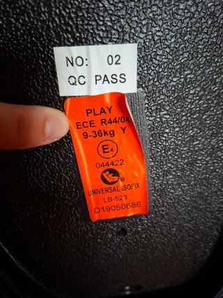 Silla coche niños PLAY SAFE FIX