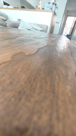 Mesa de centro madera y metal