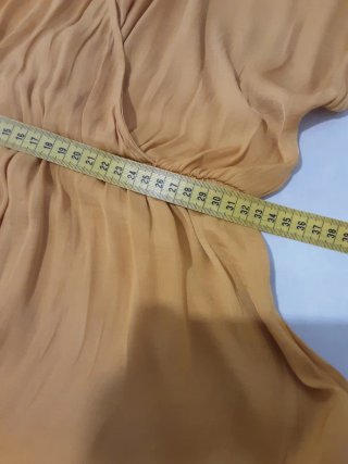 Mono corto amarillo Stradivarius, S-M, manga corta