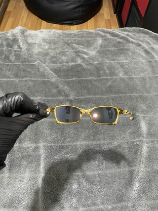 Juliet Quadrada Multicolor Dourado