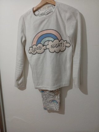 Conjuntos Pijama Mujer Arcoíris y koala