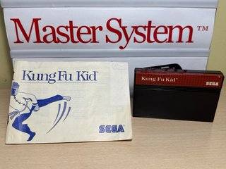 Kung Fu Kid SEGA Master System CIB