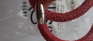 Pulsera Endless Doble Vuelta Cierre Plateado