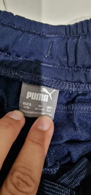 Pantalón de chándal azul Puma