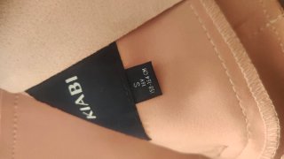 Chaqueta sintética rosa