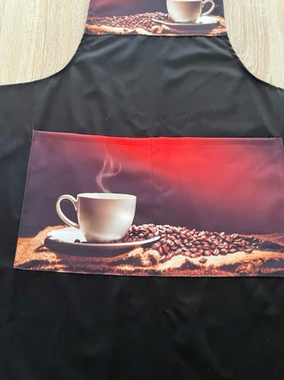 Delantal cafés