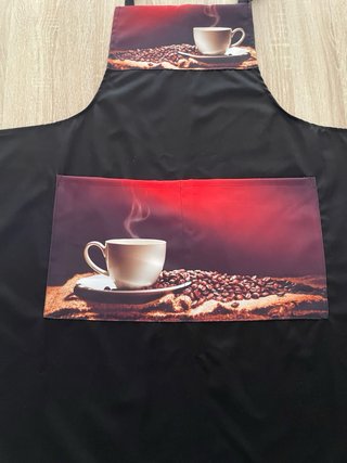 Delantal cafés