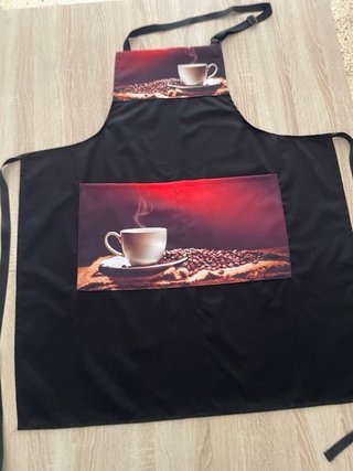 Delantal cafés