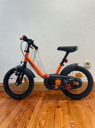 Bicicleta B'Twin 500 Robot 14 Naranja
