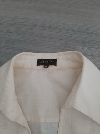 Camisa  5Zendra Talla 44 Beige