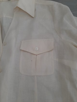Camisa  5Zendra Talla 44 Beige