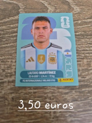 Cromo Lautaro Martínez Mundial 2026