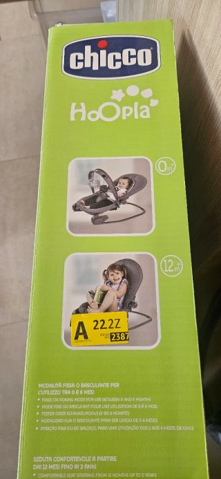 Hamaca balancín para bebé